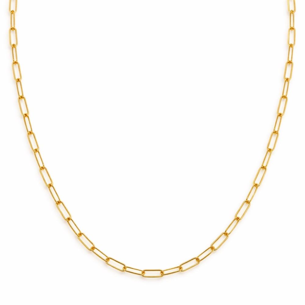 Gold Filled Paperclip Chain
